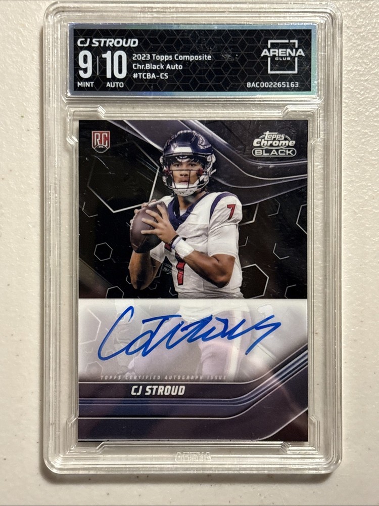2023 Topps Composite - Topps Chrome Black Autographs C.J. Stroud #TCBA-CS