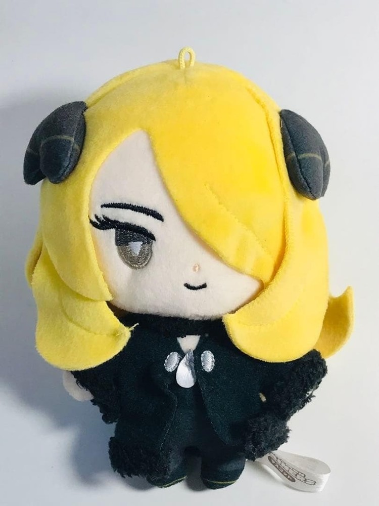 Pokemon Center Limited Pokemon Trainers Cynthia Plush Toy Doll Mascot