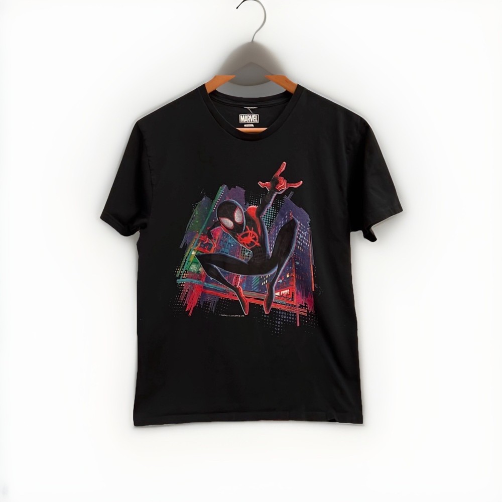 Marvel Spider-Man, Miles Morales, boys size large, t-shirt.