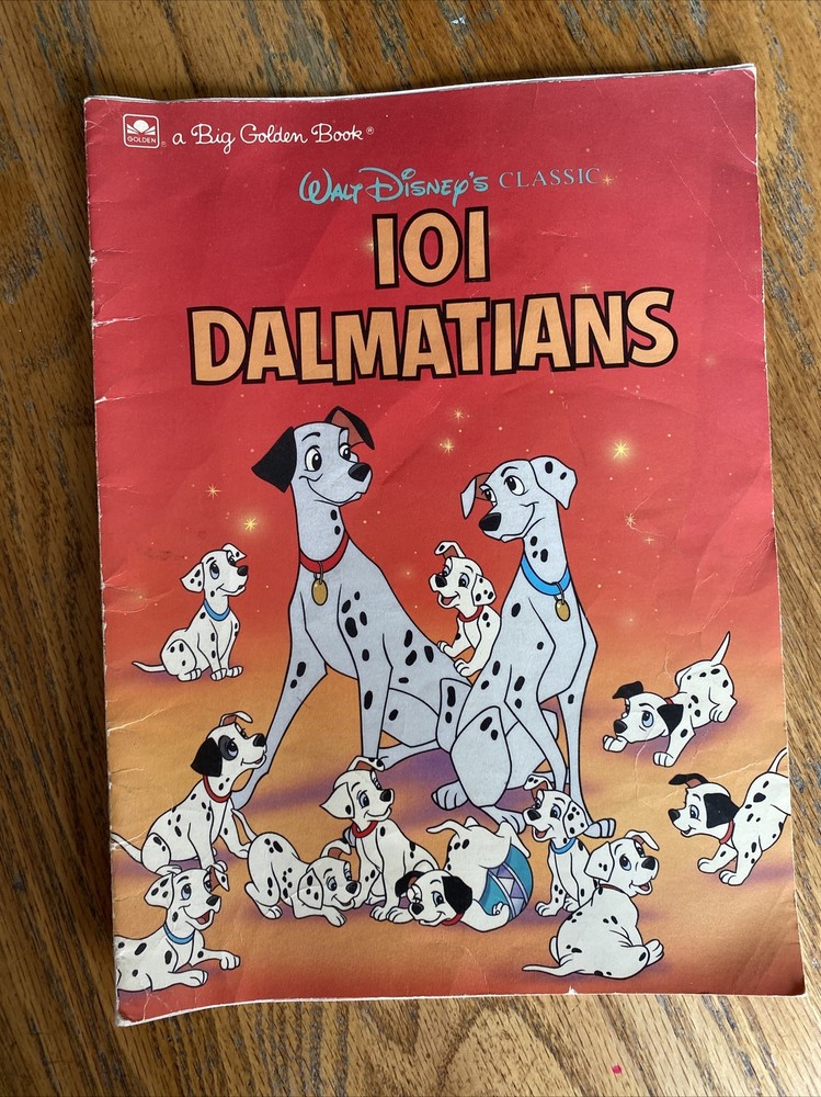 Walt Disney's Classic 101 Dalmatians (Big Golden Book) Paperback Edition