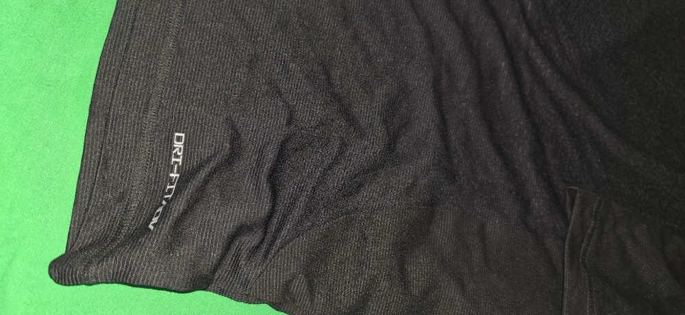 Nike Trail Dri-Fit Solar Chase Running Shirt Black Men's Small HJ3580-010