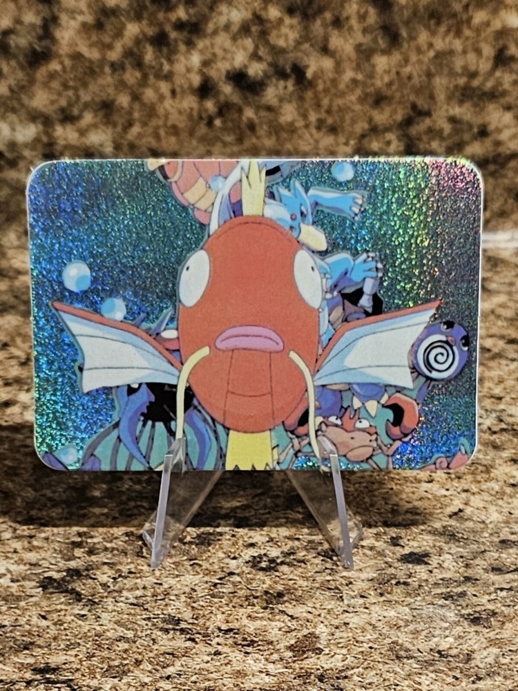 Japanese POWER Magikarp Vending Machine Sticker Pokemon 1998!