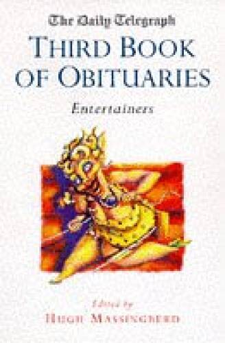 Daily Telegraph Book of Obituaries: Entertainers v3 (Vol 3) - GOOD