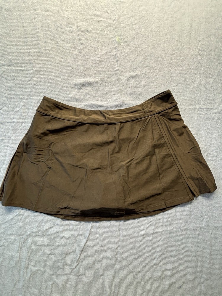Women’s Black Athletic Tennis Skort Built-In Shorts Size Large Activewear