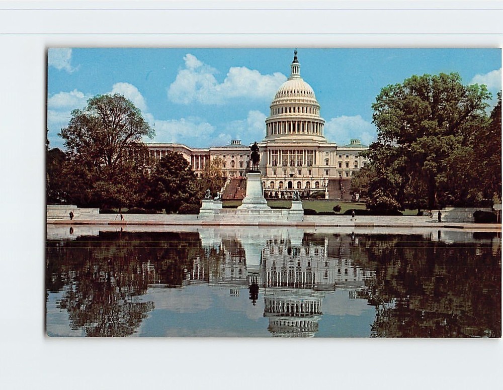 Postcard US Capitol Washington DC USA