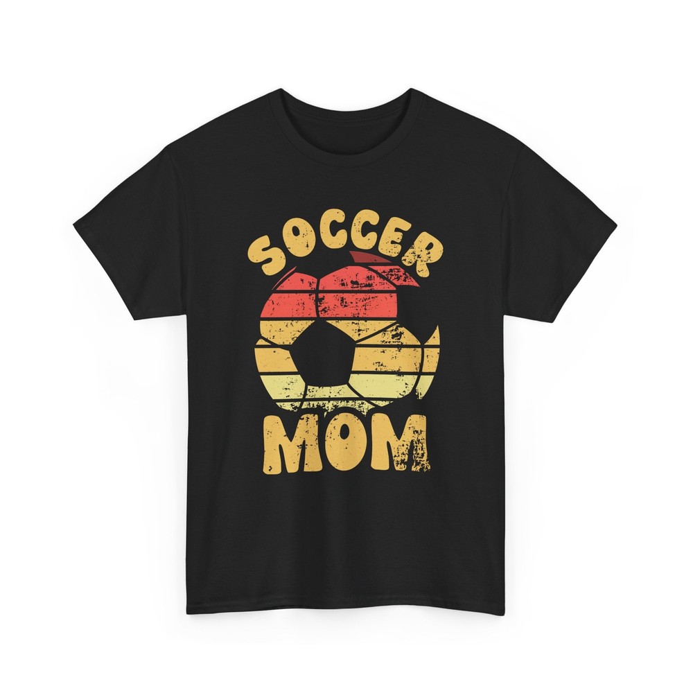 Soccer Mom Shirt, Sports Lovers Soccer Fans Players Women Mom Vintage Shirt