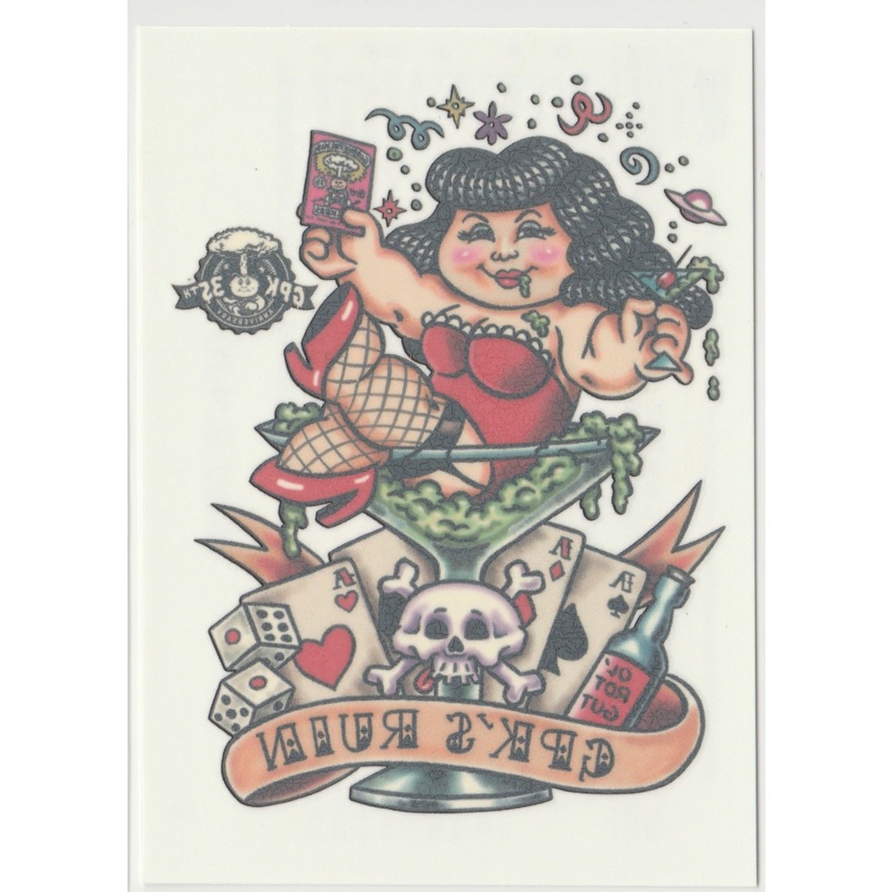 GPK Ruin #5 Tattoo Garbage Pail Kids 35th Anniversary Series 2020