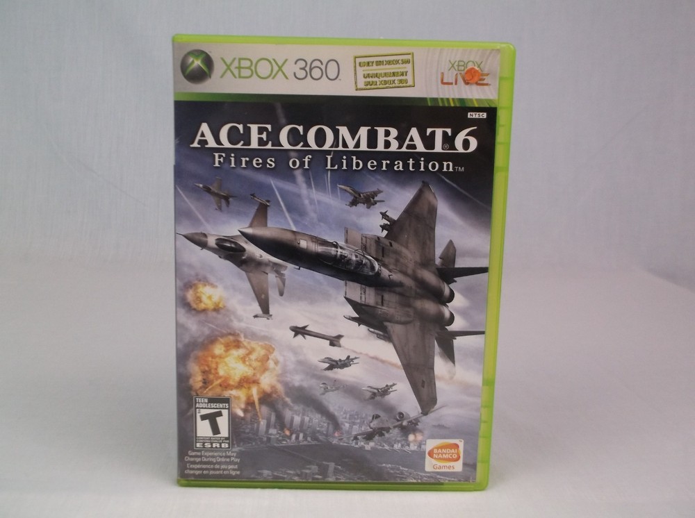 Ace Combat 6: Fires of Liberation (Microsoft Xbox 360, 2007) CIB, Tested-image