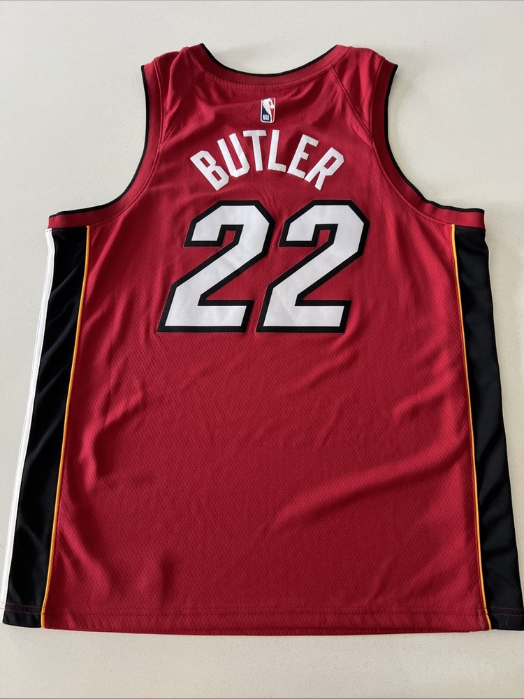 Nike Dri-Fit Swingman Jimmy Butler Miami Heat #22 Jersey Adult Size 52 XL