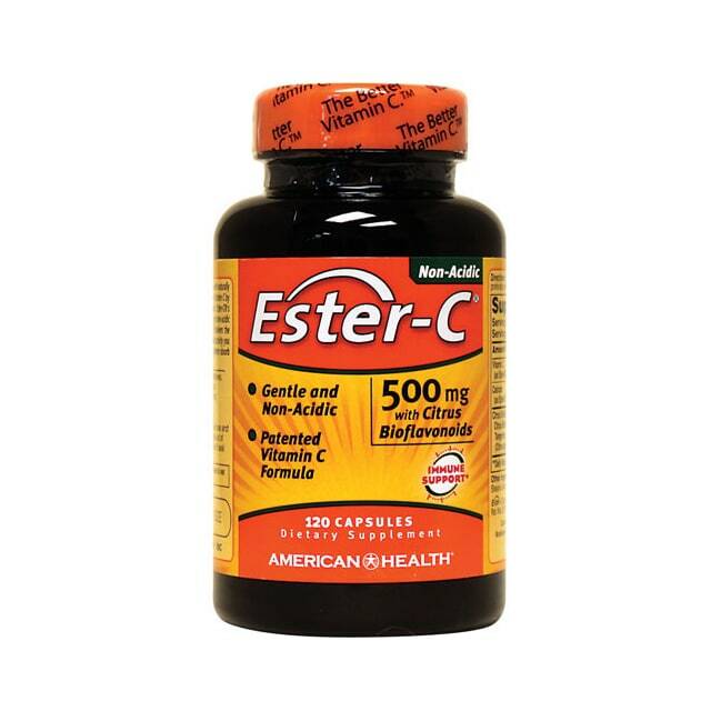 Ester-C 500mg Vitamin C with Citrus Bioflavonoids – 120 Capsules  