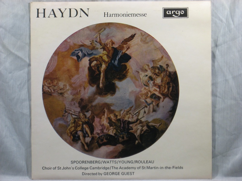 Haydn: Harmoniemesse - Mass - Academy of St. Martin-in-the-Fields - Argo ZRG 515-image