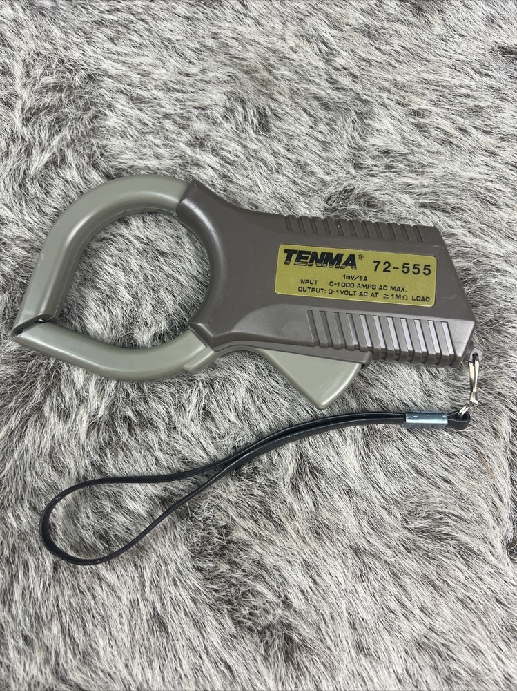 TENMA 72-555 Clamp Meter 1 mV/1A No Leads