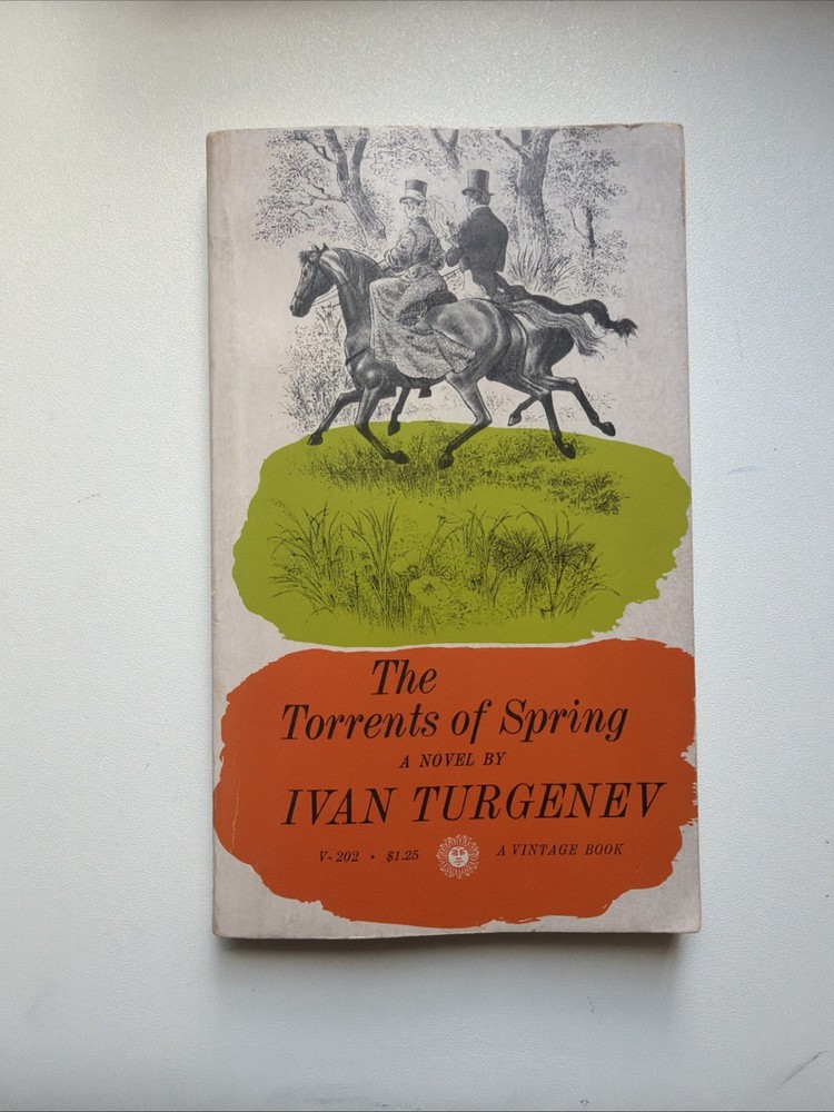 The Torrents of Spring by Ivan Turgenev - paperback book - 1961 edition