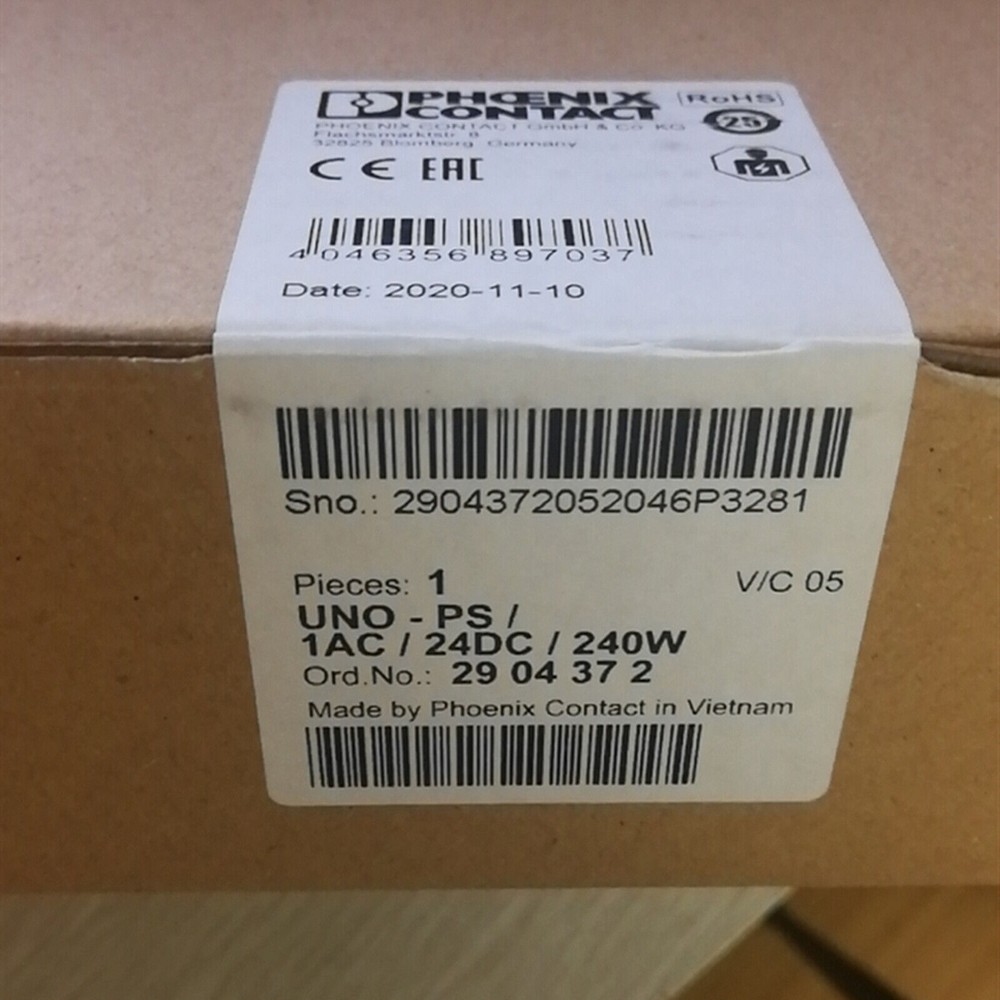 1PC New Phoenix power supply UNO-PS/1AC/24DC/240W 2904372 FAST SHIP #F22