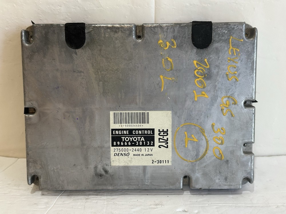 2001 LEXUS GS300 3.0L ECU ECM Engine Control Computer OEM  89666-30132