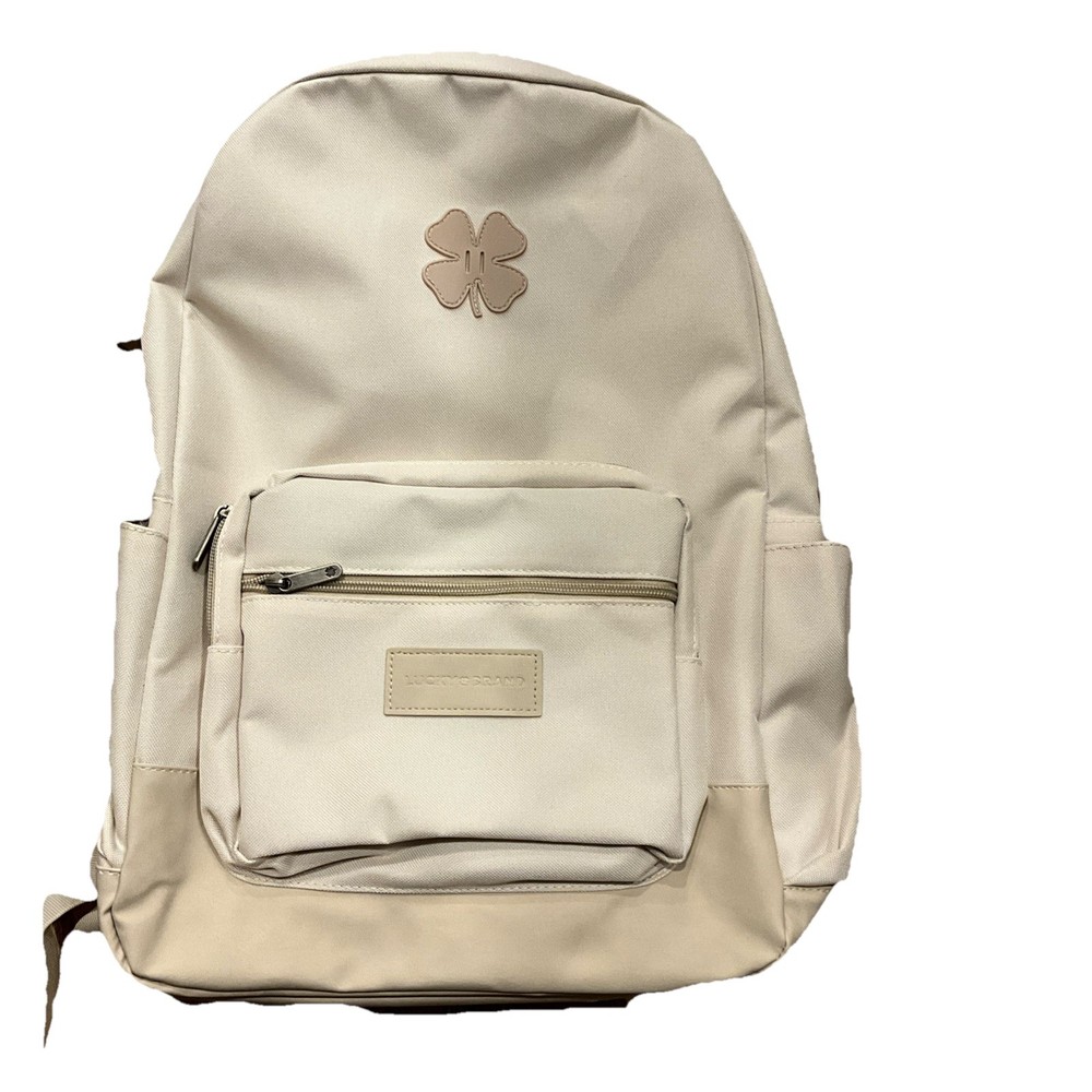 Lucky Brand Beige Backpack with 15