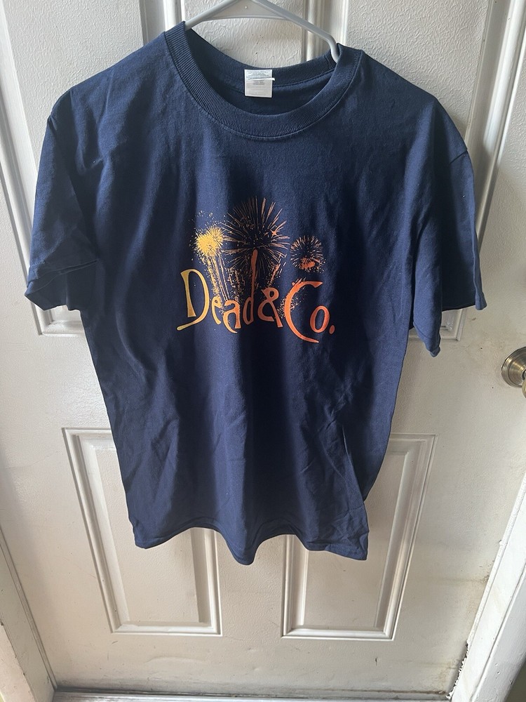 Grateful Dead & Company Mens Medium T-Shirt 2019 Tour Graphic Fun Run Band CA
