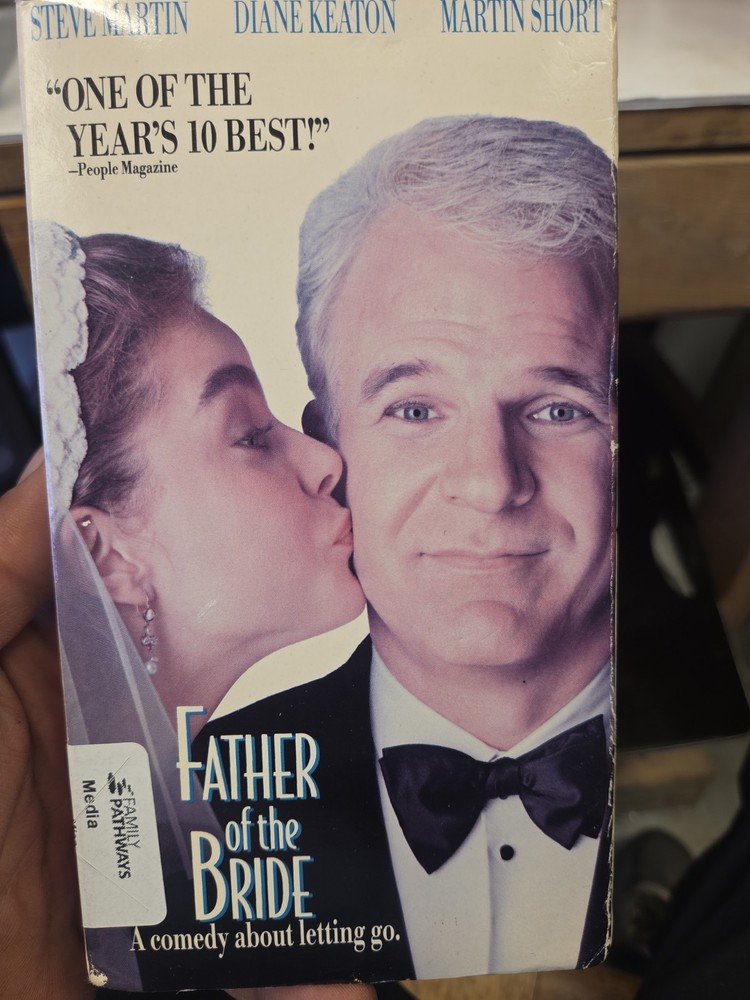 Father of the Bride VHS 1992 Steve Martin Diane Keaton