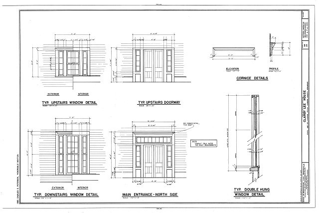 Clardy Lee House,Highway 26,Center Point,Howard County,Arkansas,AR,HABS,5