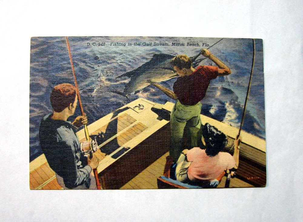 Vintage Linen Postcard 
