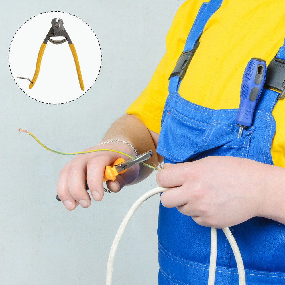 8 Inch Electric Wire Rope Cutter Stripper Pliers for Cable