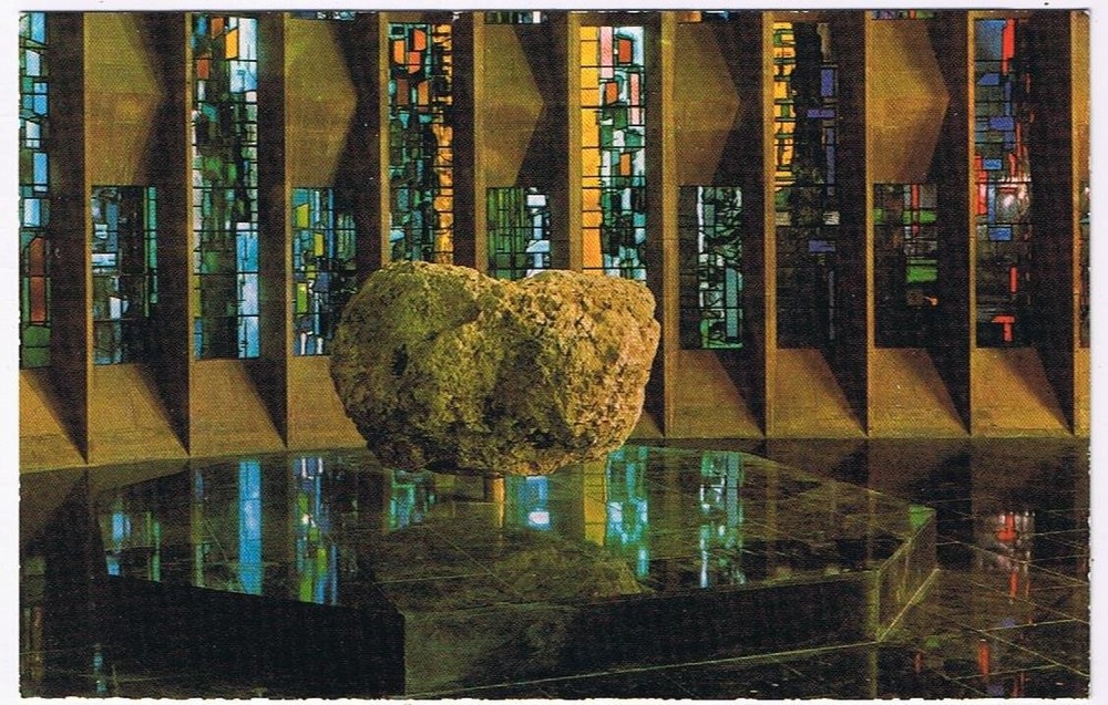 United Kingdom UK Postcard Coventry Cathedral The Font & Baptistery Window