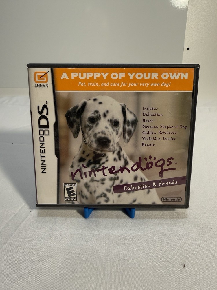 Nintendogs Dalmatian and Friends (Nintendo DS, 2006) Case & Manual Only. No Game