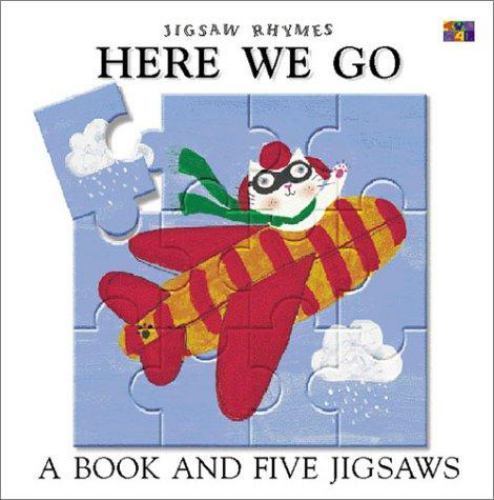 Here We Go: A Book and Five Jigsaws with Puzzle (Jigsaw Rhymes) James, Diane ha