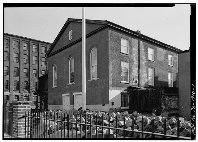 Photo:Philadelphia PA First German Reformed Church Race Street 1900s