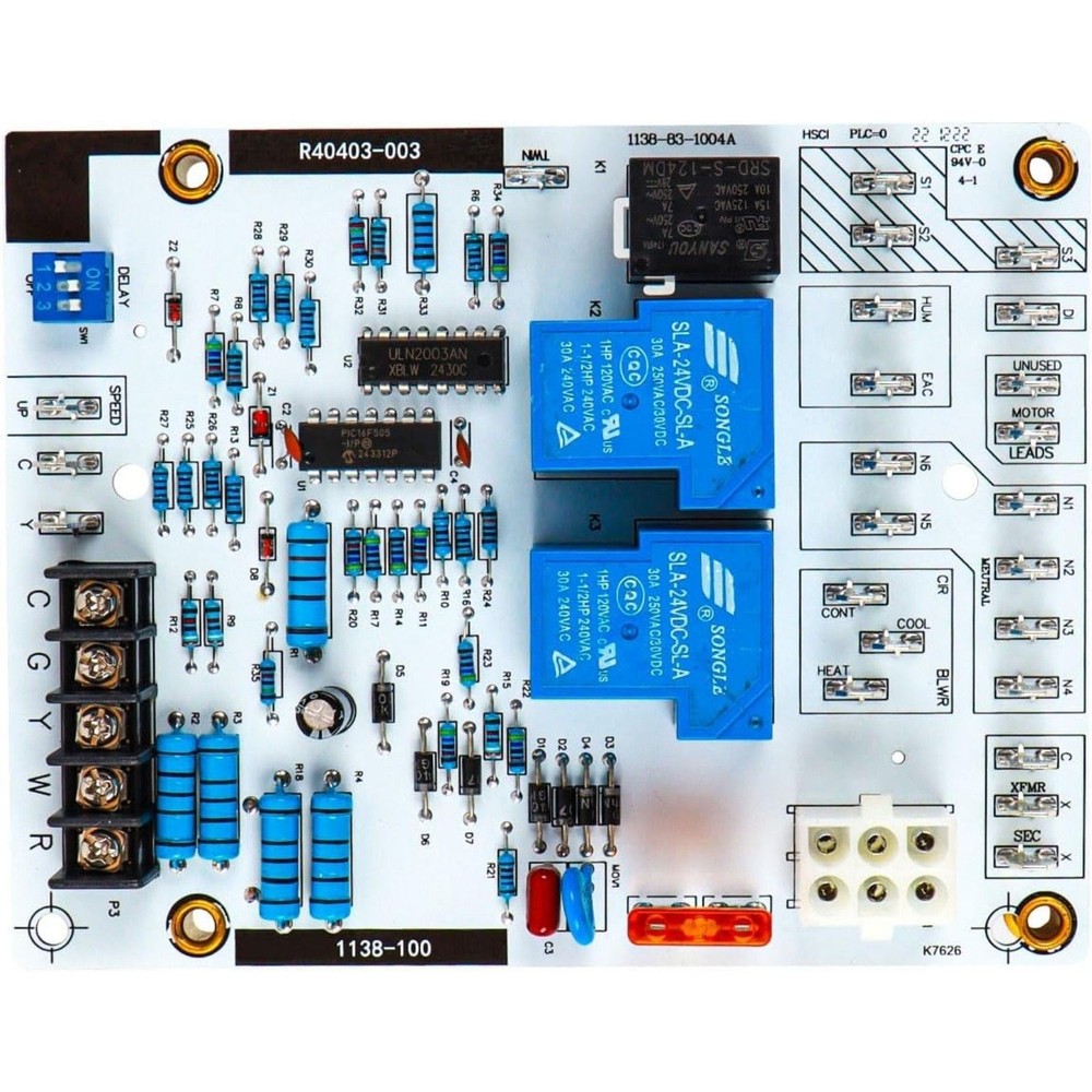 R40403-003 Furnace Blower Control Circuit Board for R40403003 Blower Controllers
