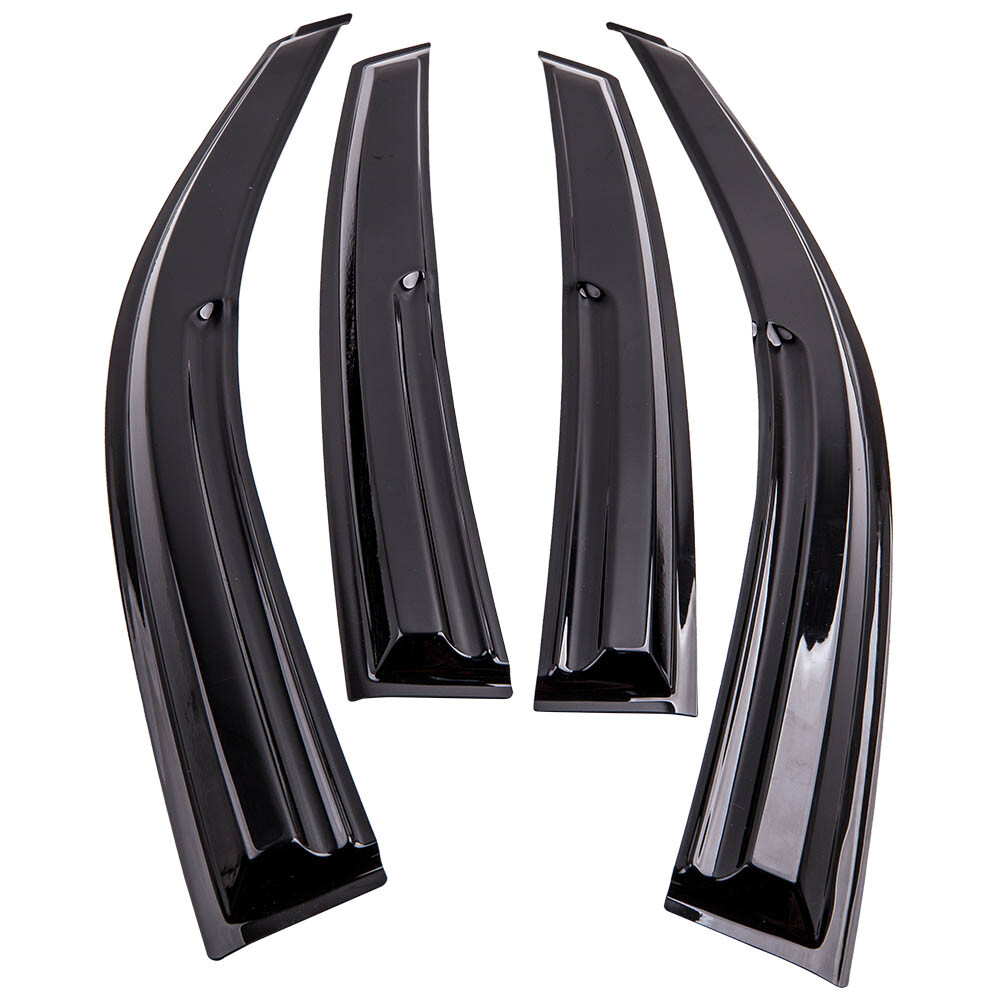 4x Smoke Window Visors Vent Rain Guard Deflector for Honda Accord Sedan 2018-20