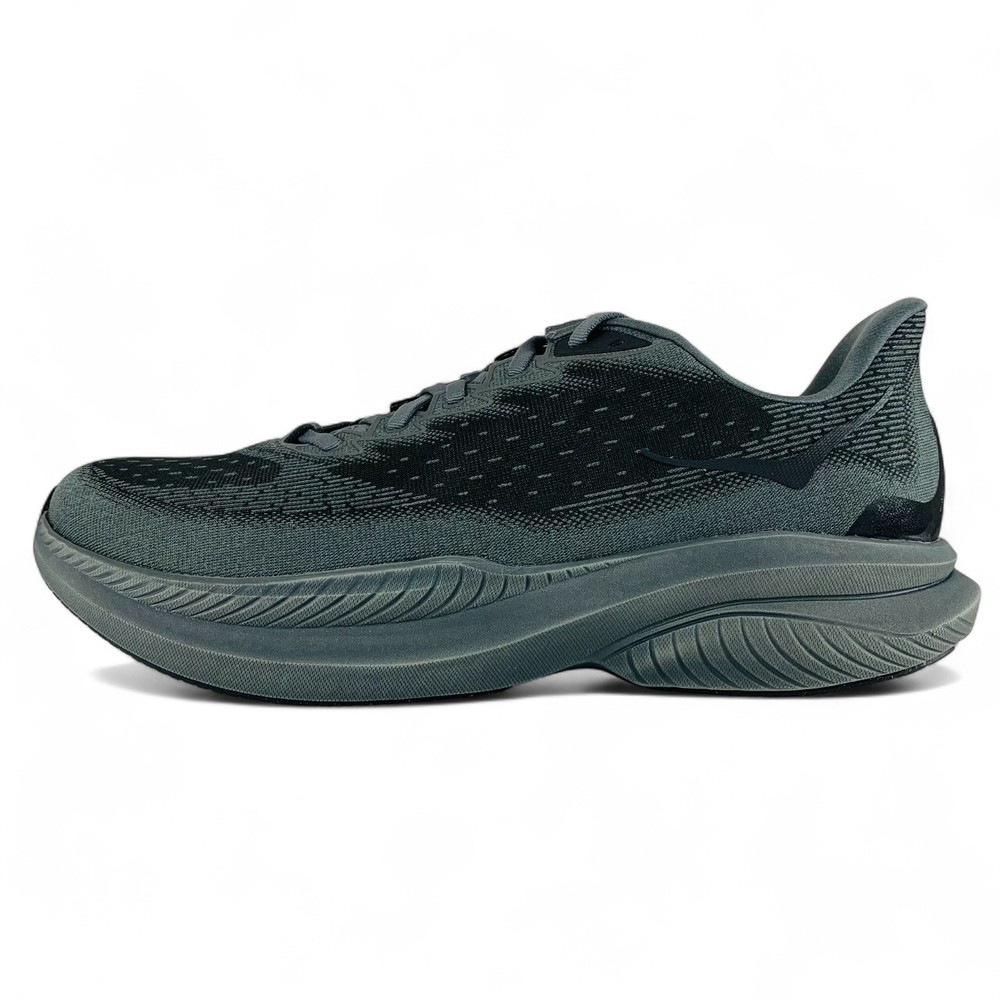 Hoka Mach 6 LA Black Grey Men's Running Shoes Sneakers 1164032-BBLC