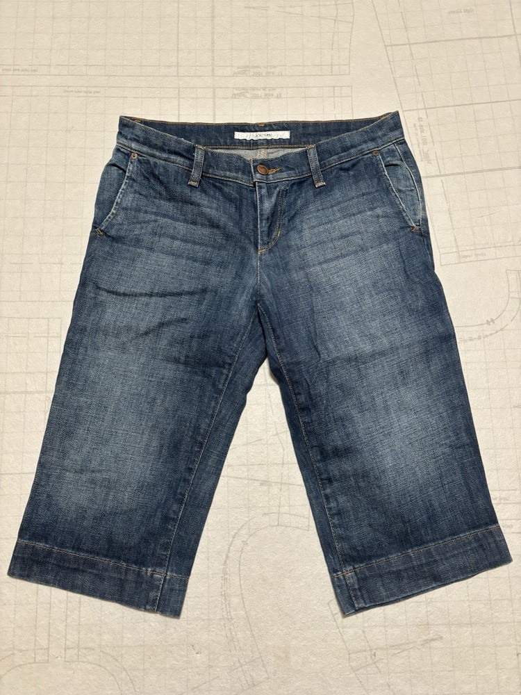 Joes Jeans Womens Size 27 Capri Cropped Medium Blue Denim Harvey Wash