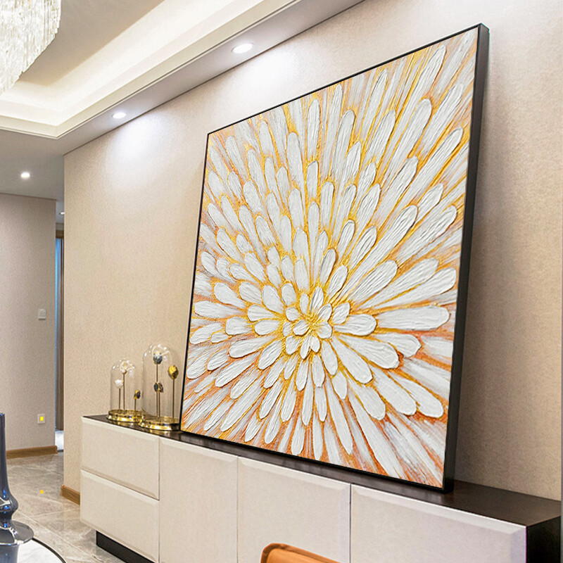 Set Abstract Simple Design Oil Paintings Wall Picture Abstract Canvas Wall Decor