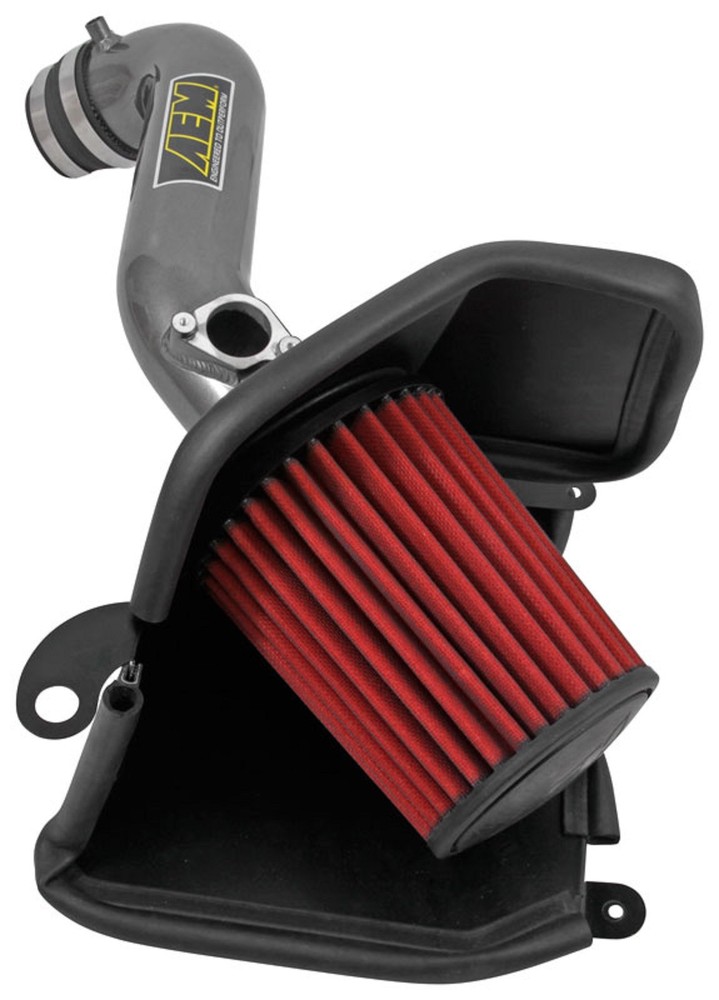AEM 21-792C Gunmetal Gray Cold Air Intake w/ Heat Shield for 16-20 Honda Civic