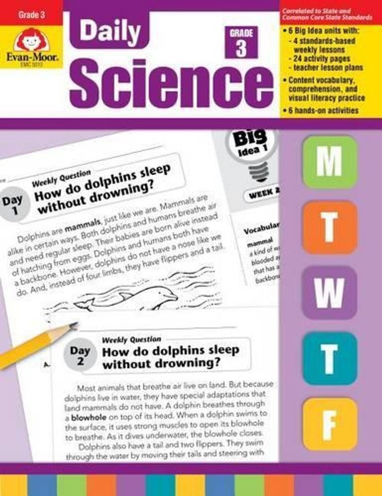 Daily Science Grade 3 Te by Evan-Moor Educational Publishers (English) Paperback