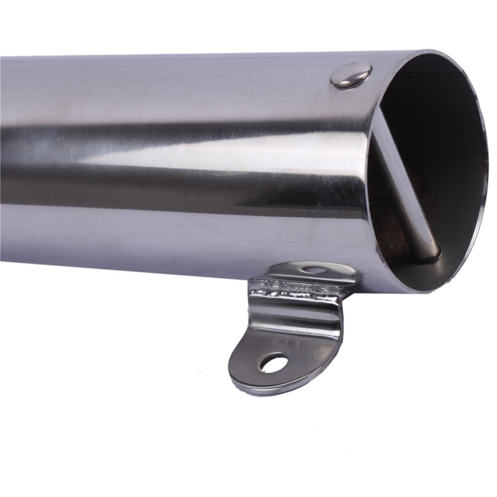 2X Stainless Steel Side Mount Fishing Rod Holders for Boats Yachts Marine