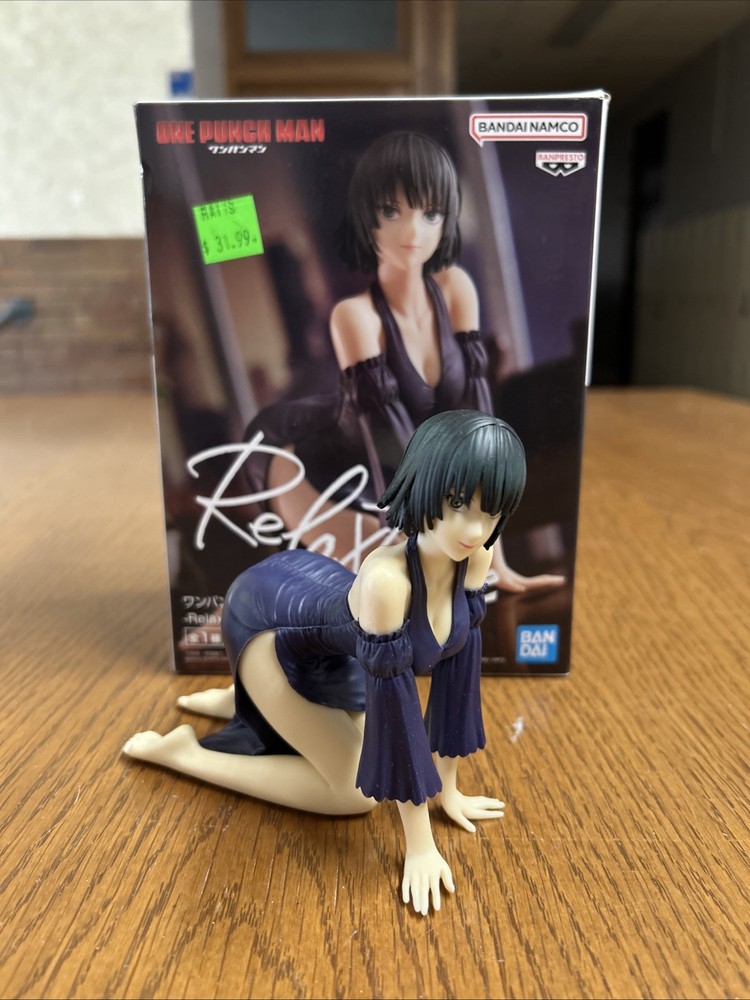 Banpresto One-Punch Man Hellish Blizzard Relax Time Figure Opened Box Bandai
