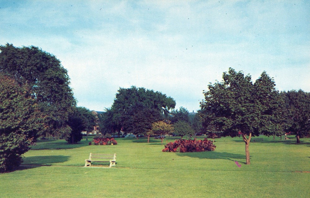 Deering Oaks Park, Portland, Maine 1960’s Postcard