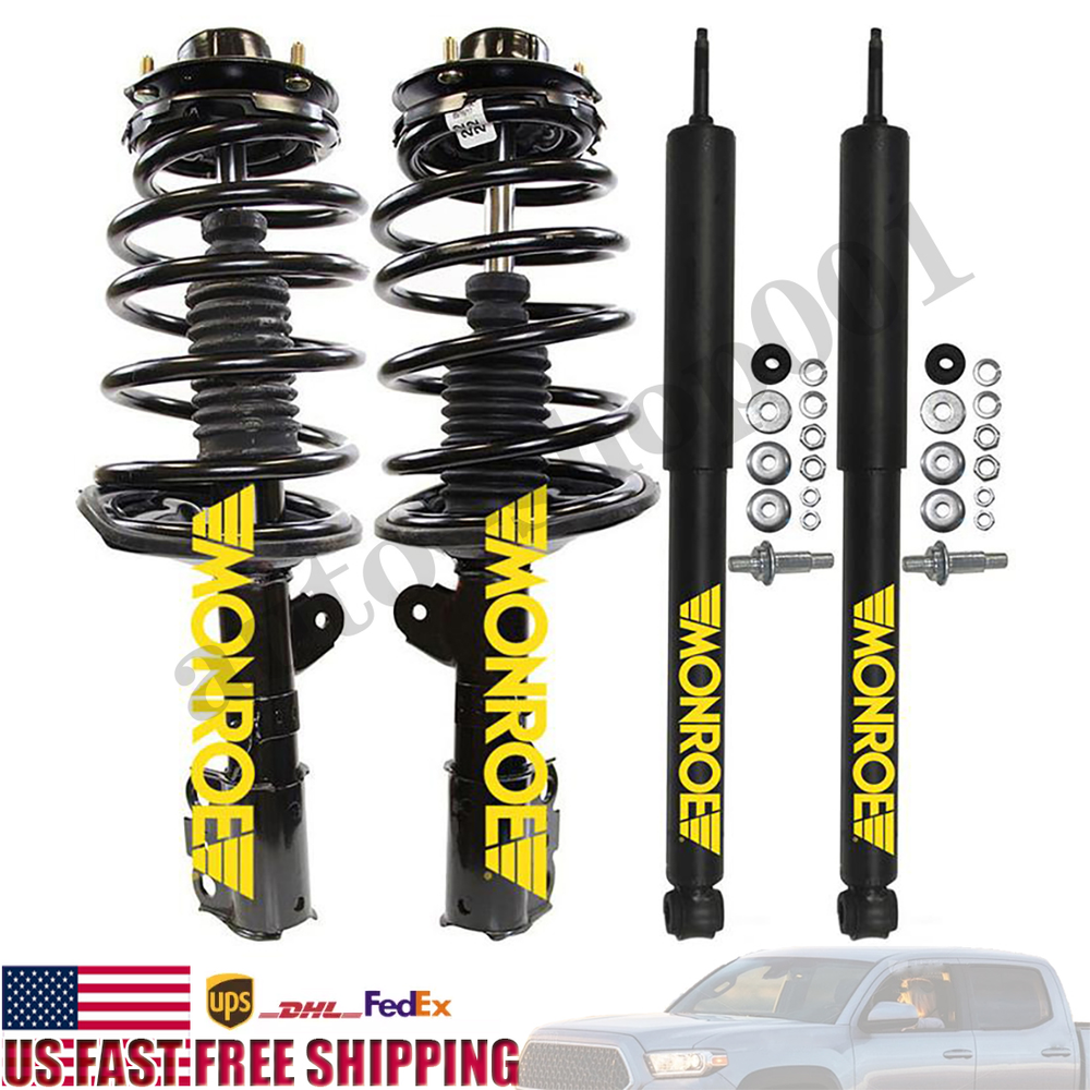4X Front Complete Struts and Rear Shocks Monroe For 1998-2003 Toyota Sienna_SP