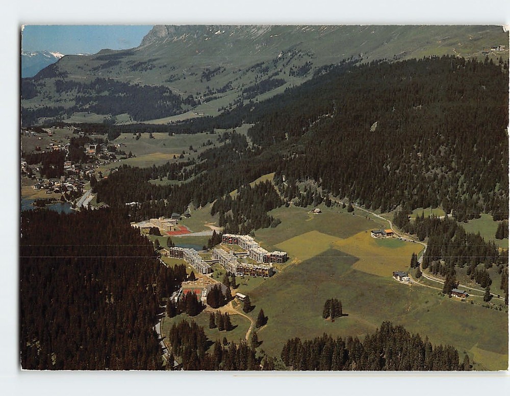 Postcard Aerial View Lenzerheide Switzerland