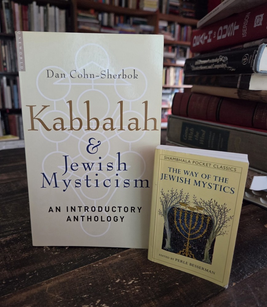 2 Vol Kabbalah & Jewish Mysticism Introductory Anthology + Way of Jewish Mystics