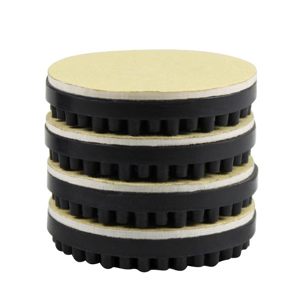 4 Rubber Isolation Feet for Turntables Reduce Vibration Noise