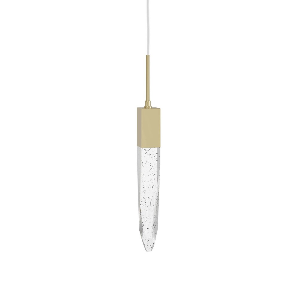 Avenue Lighting Aspen 2 Inch Brass LED Crystal Mini Pendant HF1901-1-AP