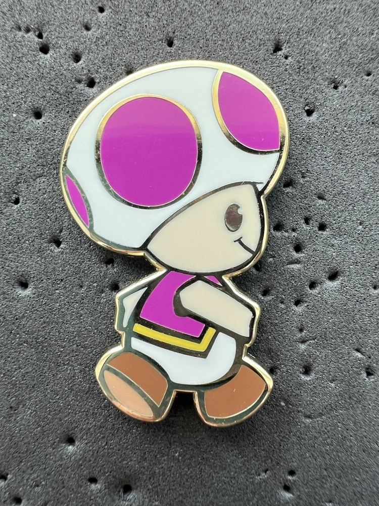Nintendo Super Mario FANTASY Pin - Toad Enamel Pin