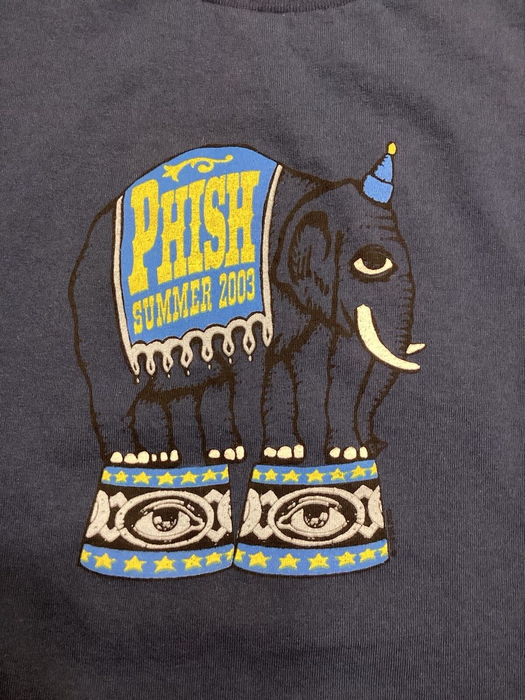Vintage PHISH 2003 Summer Tour Shirt Size XL  Trey Anastasio