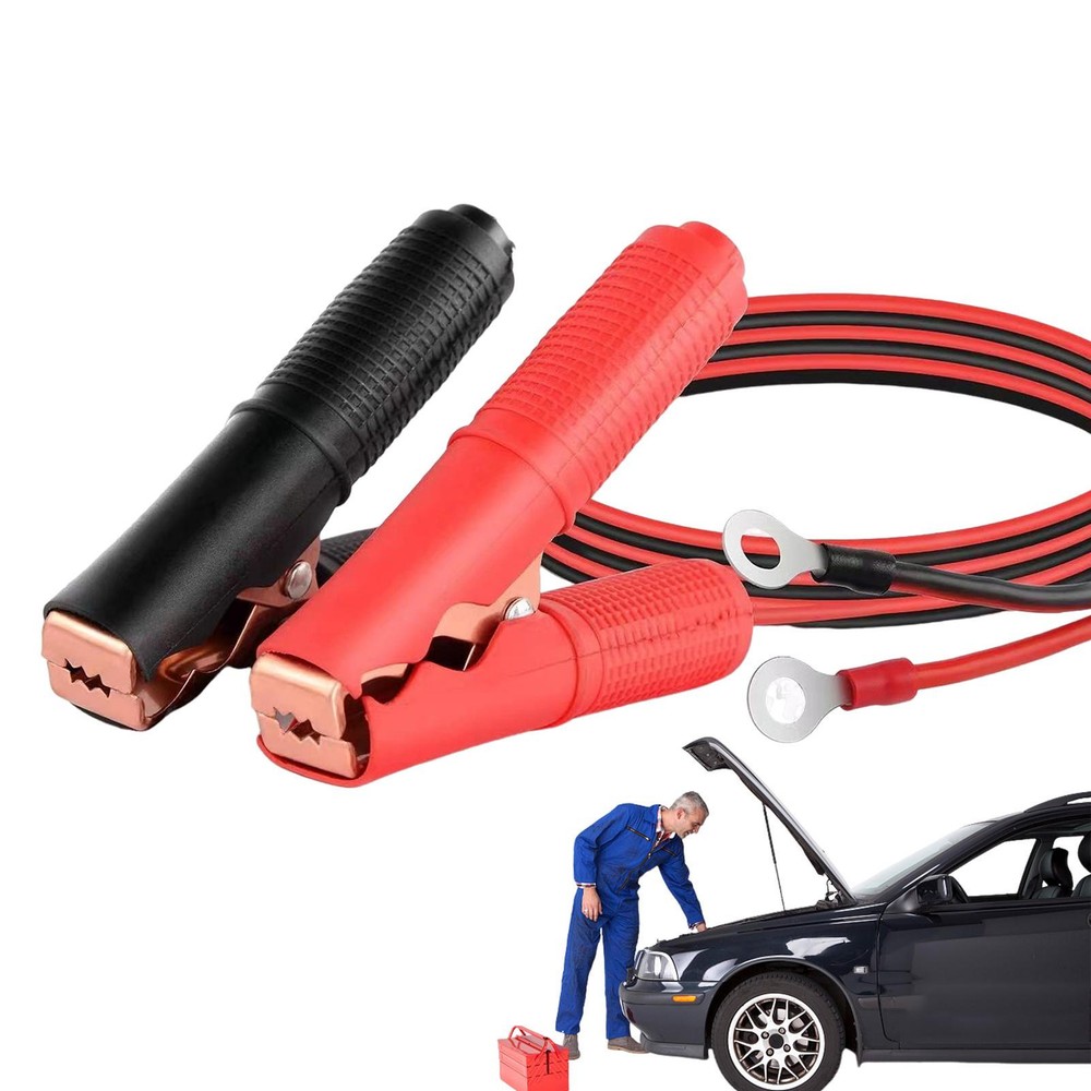 Car Battery Cable Jumper Battery Cables Kit with Alligator Clips for Car