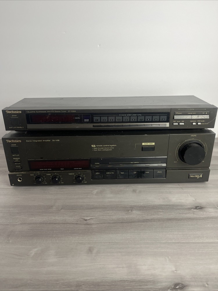 Technics SU-V98 Stereo Integrated Amplifier Receiver w/ ST-S98A Tuner