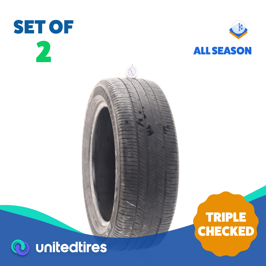 Set of (2) Used 225/55R18 Goodyear Eagle LS-2 97H - 6/32