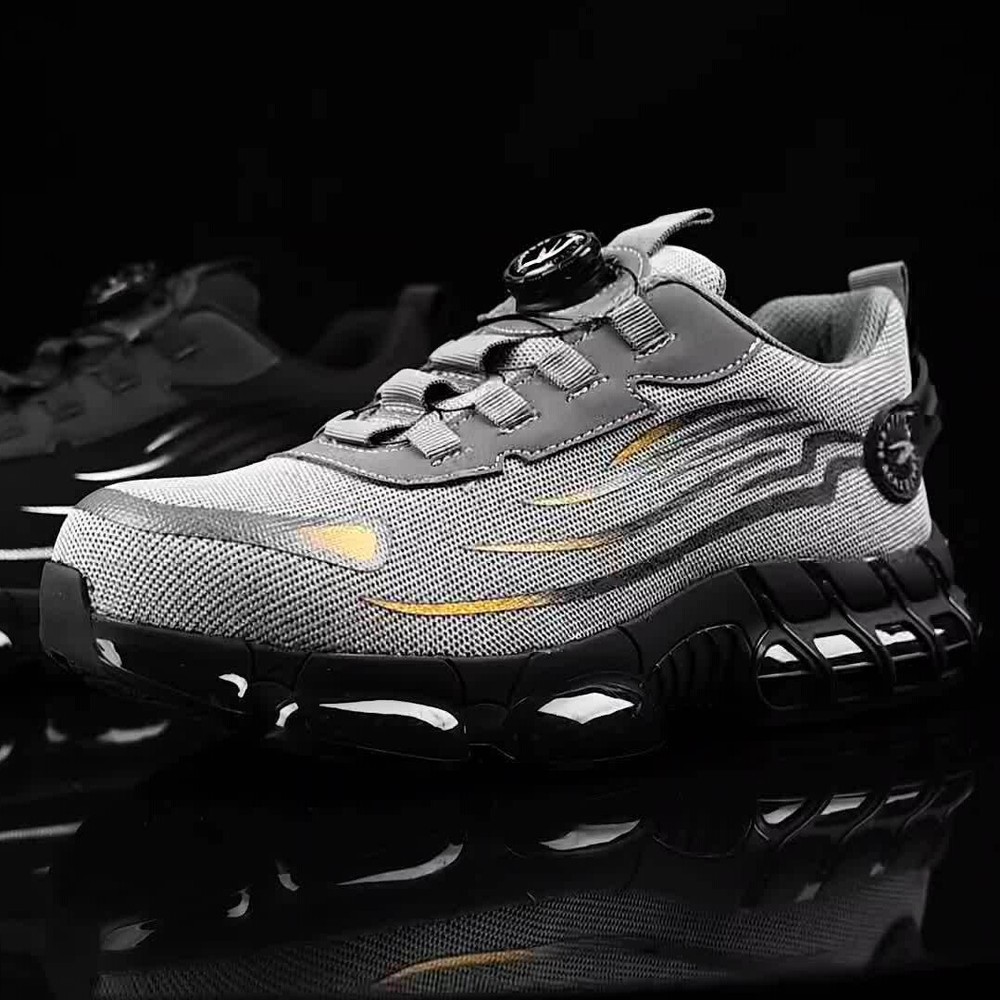 Steel Toe Safety Shoes Mens Work Boots Indestructible Sneakers Lightweight Shoes